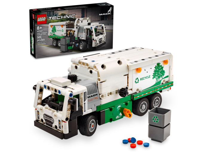 Smetiarske auto Mack® LR Electric