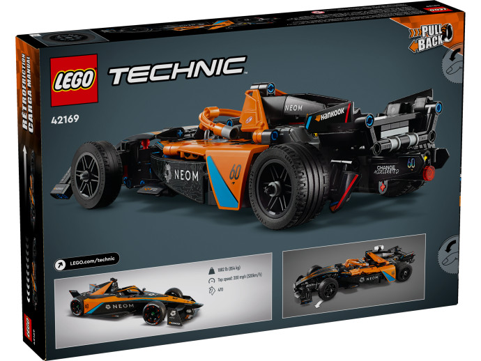 NEOM McLaren Formula E Race Car