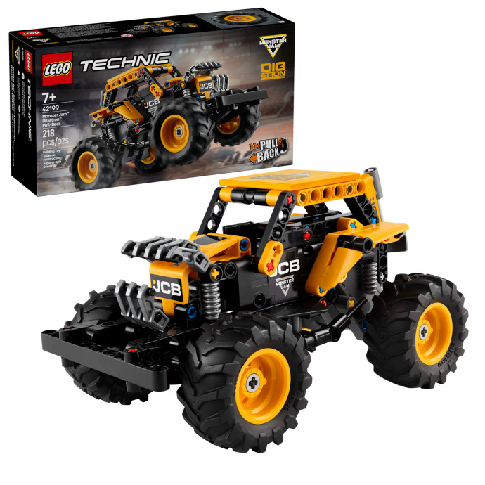 Monster Jam™ DIGatron™ s natahovacím motorem