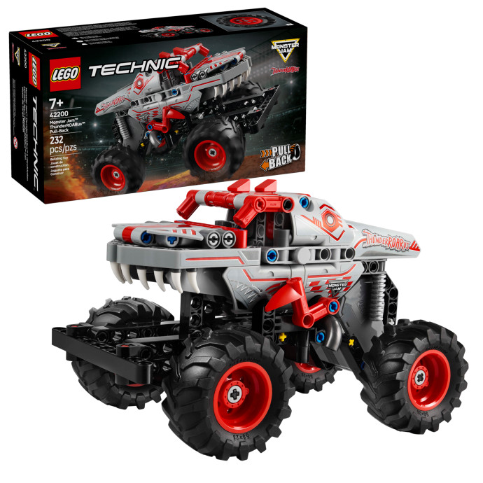 Monster Jam™ ThunderROARus™ s naťahovacím motorom