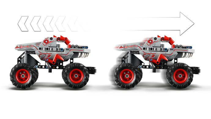 Monster Jam™ ThunderROARus™ s naťahovacím motorom