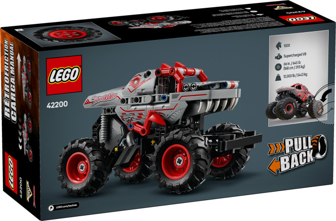 Monster Jam™ ThunderROARus™ s naťahovacím motorom