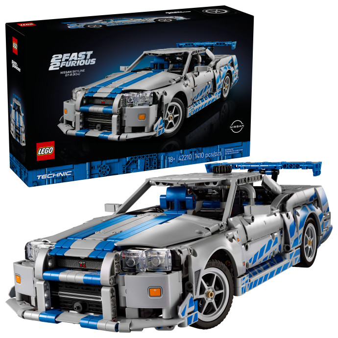 2 Fast 2 Furious Auto Nissan Skyline GT-R (R34)
