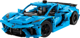 Modré auto Chevrolet Corvette Stingray