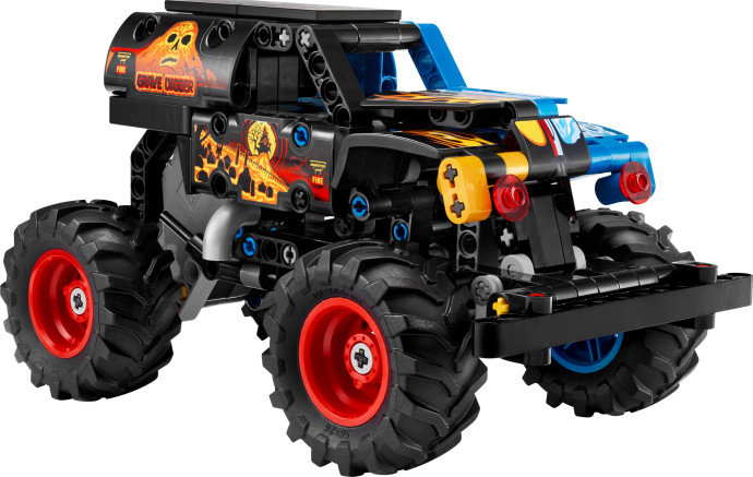 Monster Jam™ Grave Digger™ Oheň a led