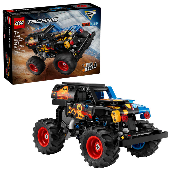 Monster Jam™ Grave Digger™ Oheň a ľad