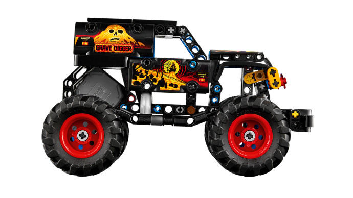 Monster Jam™ Grave Digger™ Oheň a ľad
