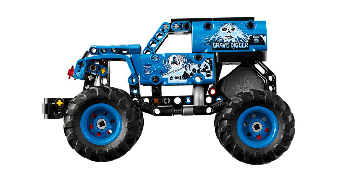Monster Jam™ Grave Digger™ Oheň a ľad