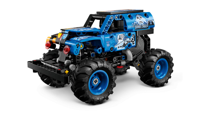 Monster Jam™ Grave Digger™ Oheň a ľad