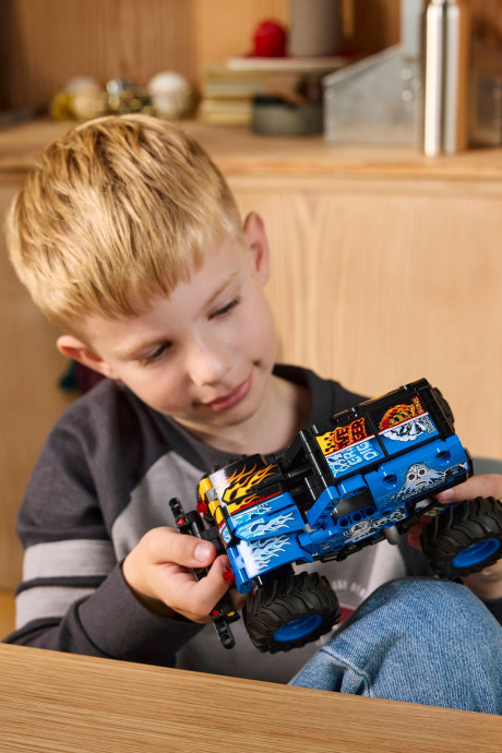 Monster Jam™ Grave Digger™ Oheň a ľad