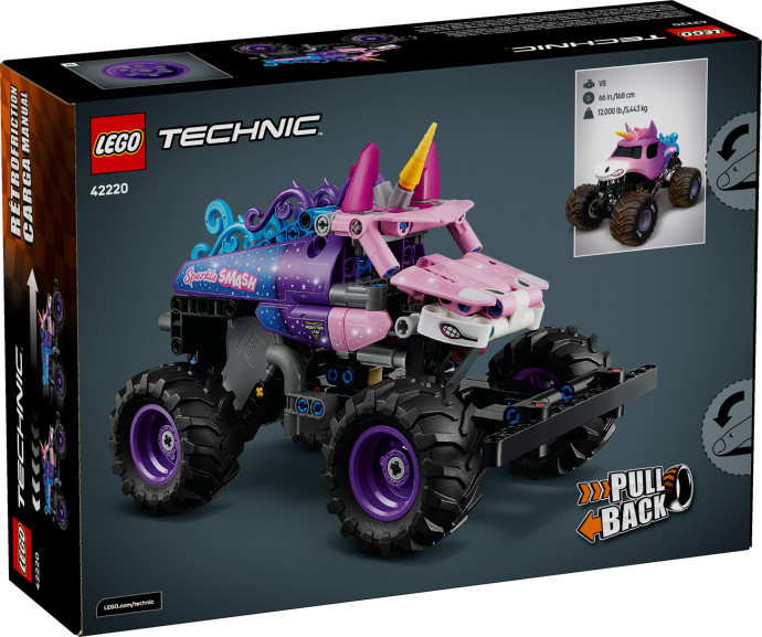Monster Jam™ Sparkle Smash™ s naťahovacím motorom