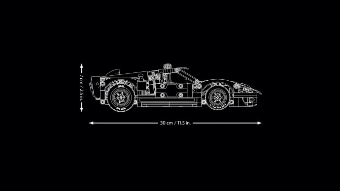 Pretekárske auto 1966 Ford GT40 MKII