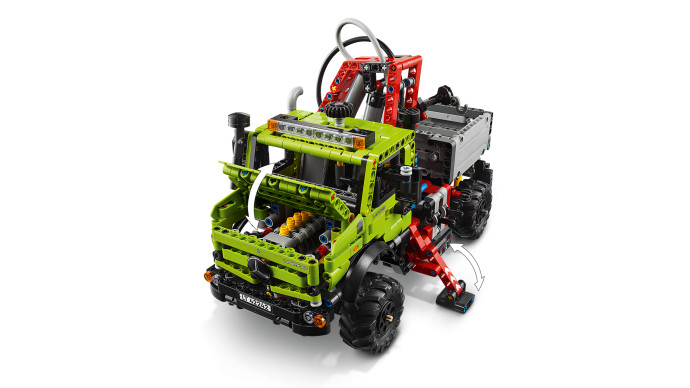 Mercedes-Benz Unimog U 5023 so žeriavom