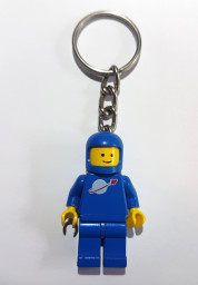 Blue Spaceman Key Chain