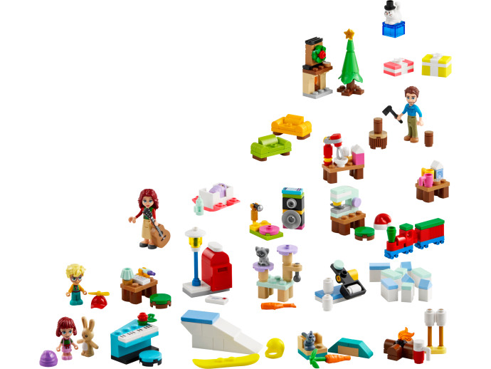 LEGO® Friends Adventný kalendár 2024