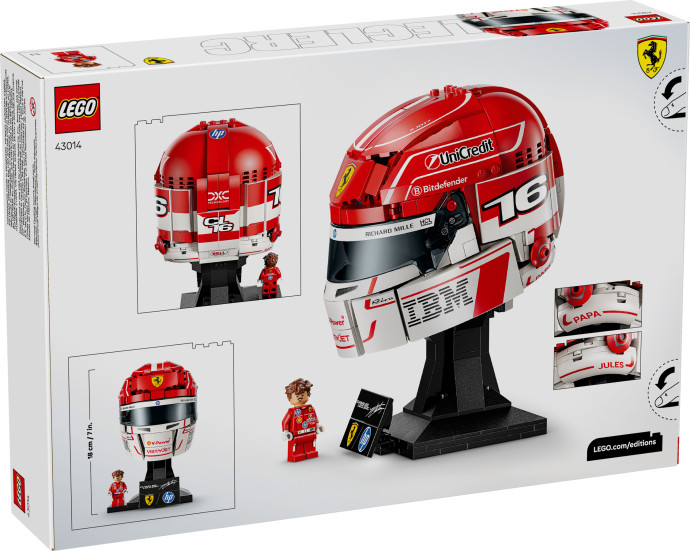 Prilba Charles Leclerc zo Scuderia Ferrari HP