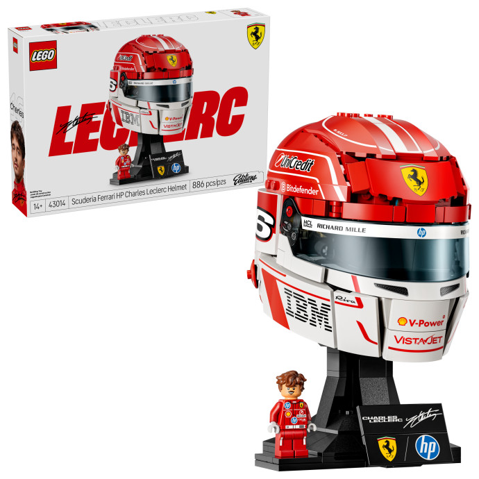 Prilba Charles Leclerc zo Scuderia Ferrari HP