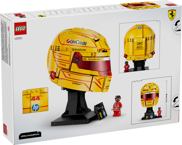 Prilba Lewis Hamilton zo Scuderia Ferrari HP