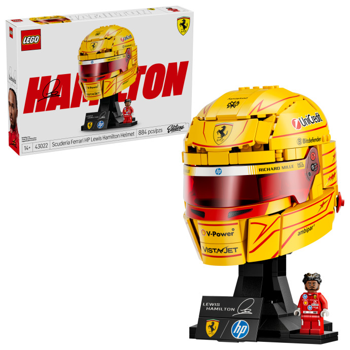 Prilba Lewis Hamilton zo Scuderia Ferrari HP