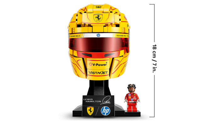 Prilba Lewis Hamilton zo Scuderia Ferrari HP