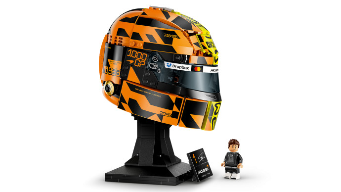 Prilba Lando Norris z tímu McLaren Mastercard F1®