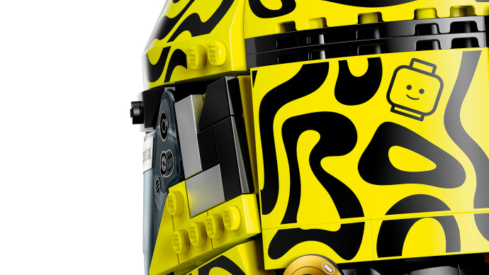Prilba Lando Norris z tímu McLaren Mastercard F1®