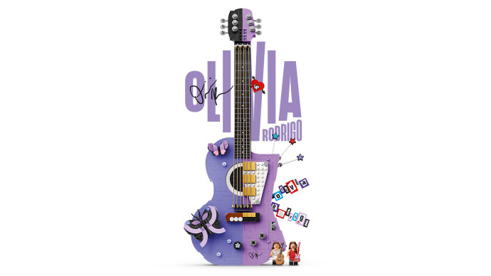 Dvojitá gitara Olivie Rodrigo
