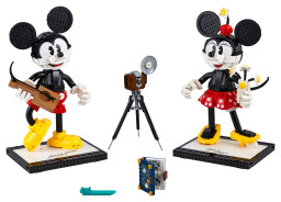 Mickey Mouse and Minnie Mouse Buildable Characters 