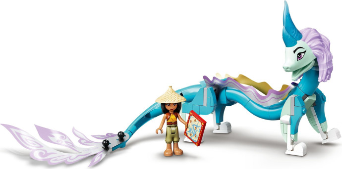 Raya and Sisu Dragon