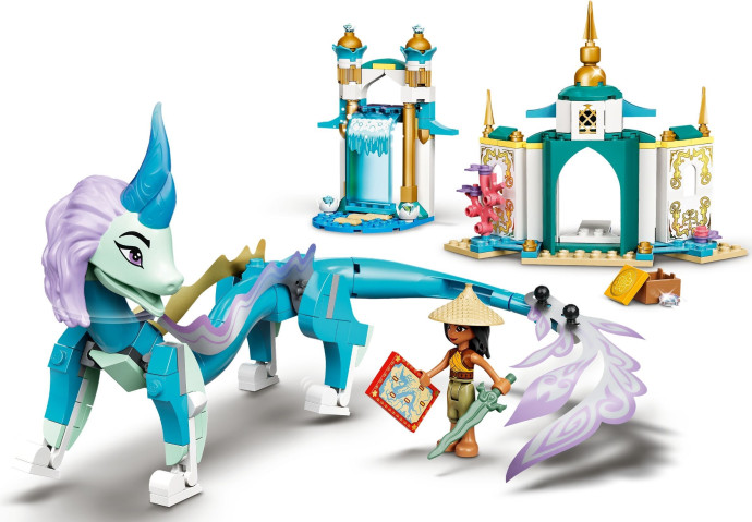 Raya and Sisu Dragon
