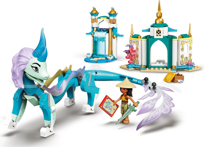 Raya and Sisu Dragon