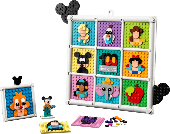 LEGO 43221 100 let oblíbených animovaných postav Disney