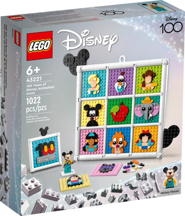100 let oblíbených animovaných postav Disney