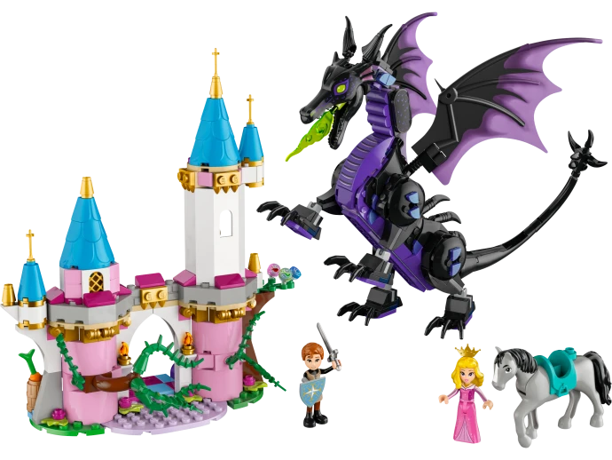 LEGO 43240 Zloba v dračí podobě