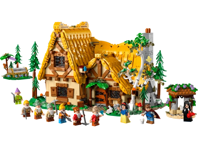 LEGO 43242 Chaloupka Sněhurky a sedmi trpaslíků