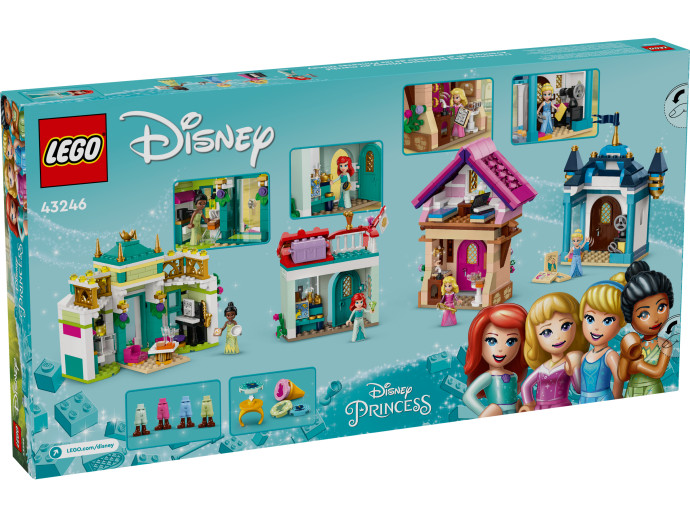 Disney princezná a jej dobrodružstvo na trhu