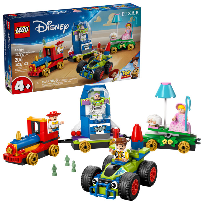 Slávnostný vláčik a Autíčko z Toy Story