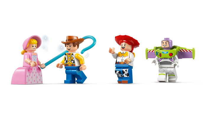 Slávnostný vláčik a Autíčko z Toy Story