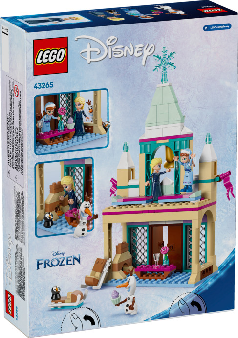Hrad Arendelle z filmu Ledové království