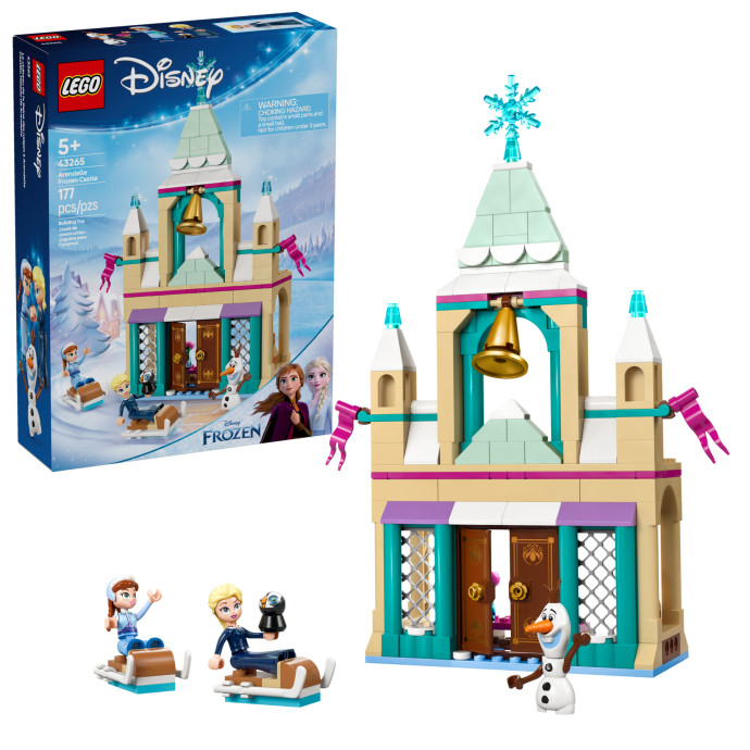 Hrad Arendelle z filmu Ledové království