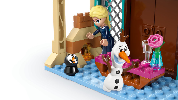 Hrad Arendelle z filmu Ledové království