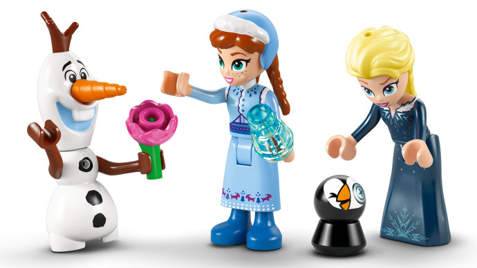 Hrad Arendelle z filmu Ledové království