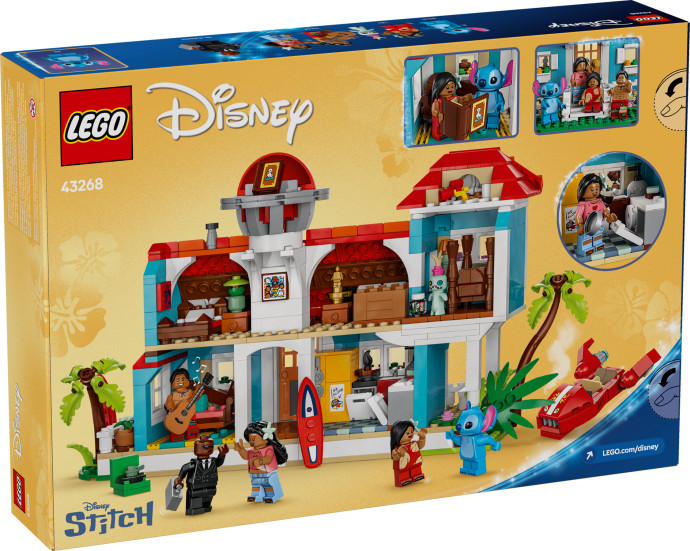 Lilo a Stitch a domek na pláži