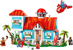 Lilo a Stitch a domček na pláži