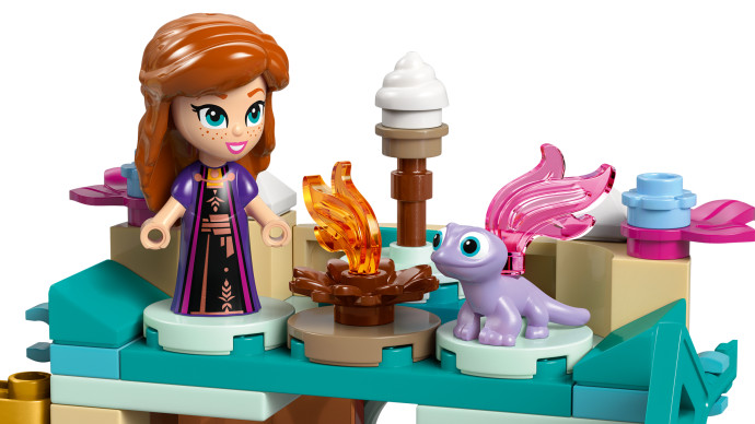 Miniaturní hrad Arendelle a Elsa a její ledový palác
