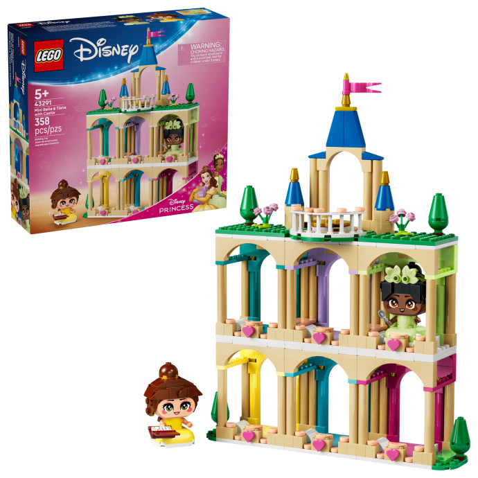 Mini Bella a Tiana s hradom