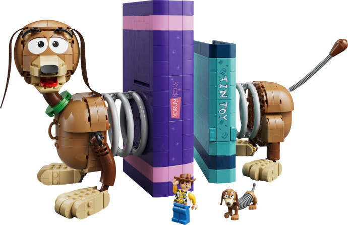 Knižní zarážky: Slinky z filmu Toy Story