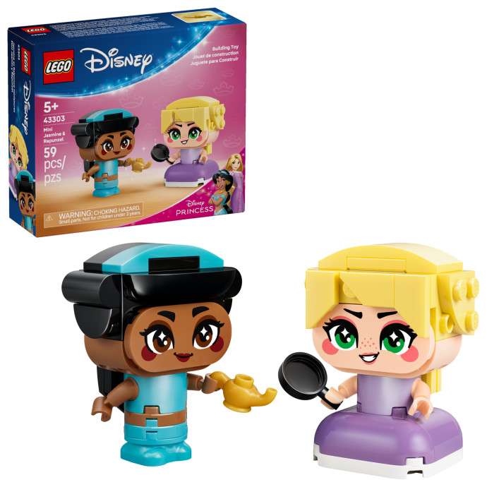 Mini Jazmína a Rapunzel