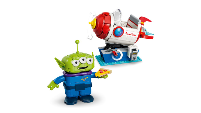 Mimozemšťan a raketa Pizza Planet
