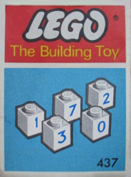50 numbered bricks (The Building Toy)